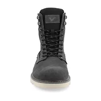 Territory Mens Elevate Flat Heel Lace-Up Boots