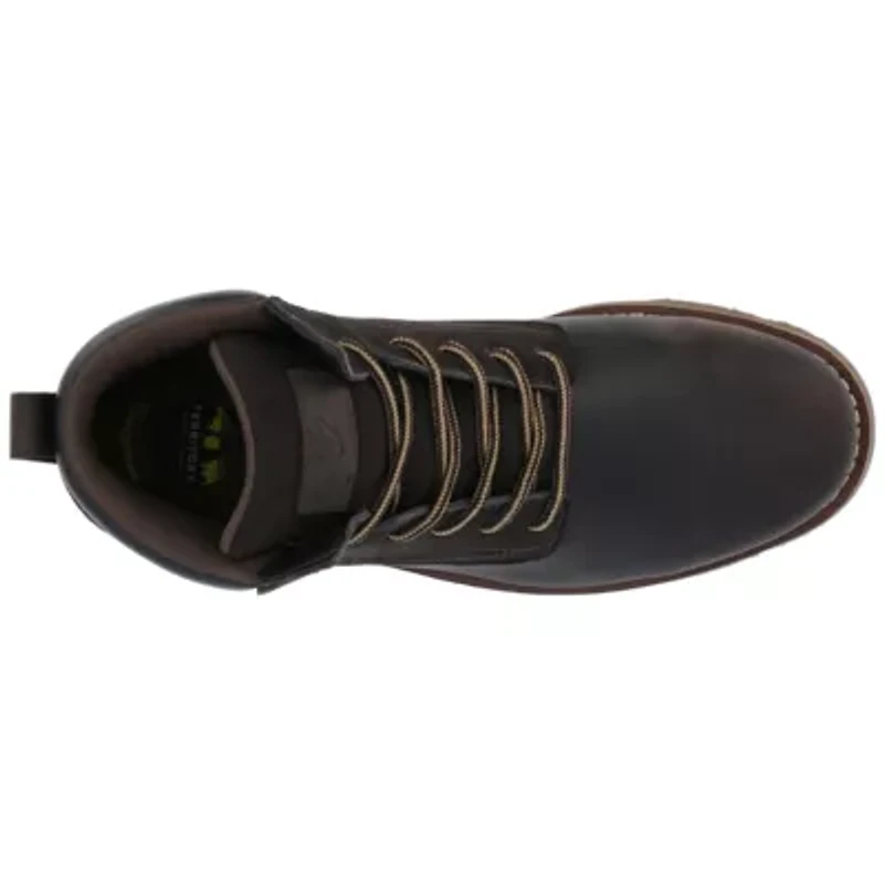 Territory Mens Range Flat Heel Lace-Up Boots