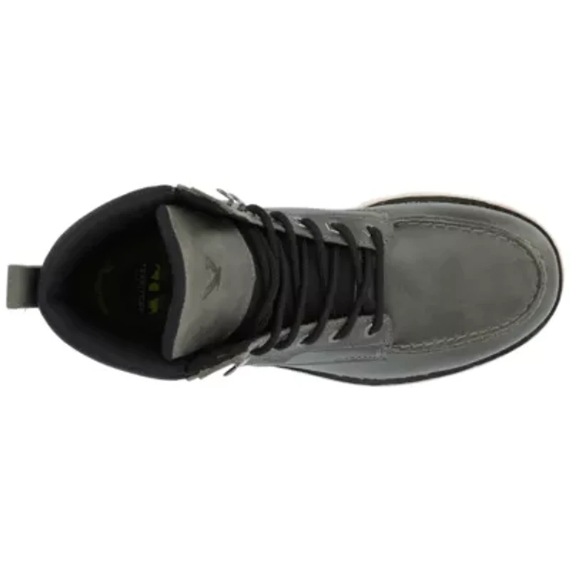 Territory Mens Venture Flat Heel Lace-Up Boots