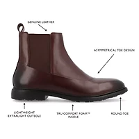 Thomas And Vine Mens Hanford Flat Heel Chelsea Boots