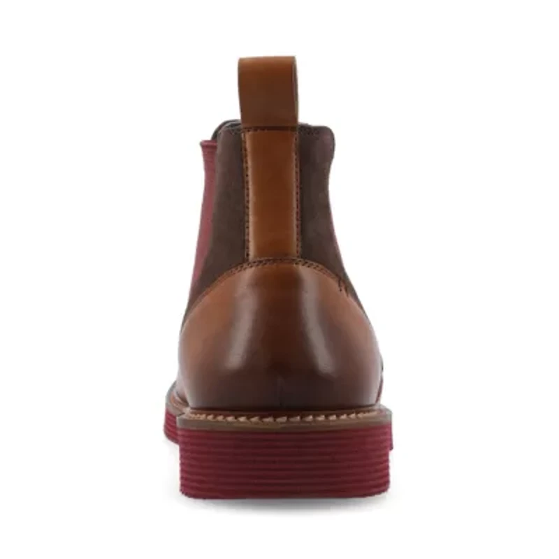 Thomas And Vine Mens Ventura Flat Heel Chelsea Boots
