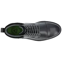 Vance Co Mens Fegan Flat Heel Lace-Up Boots