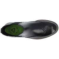 Vance Co Mens Hogan Flat Heel Chelsea Boots