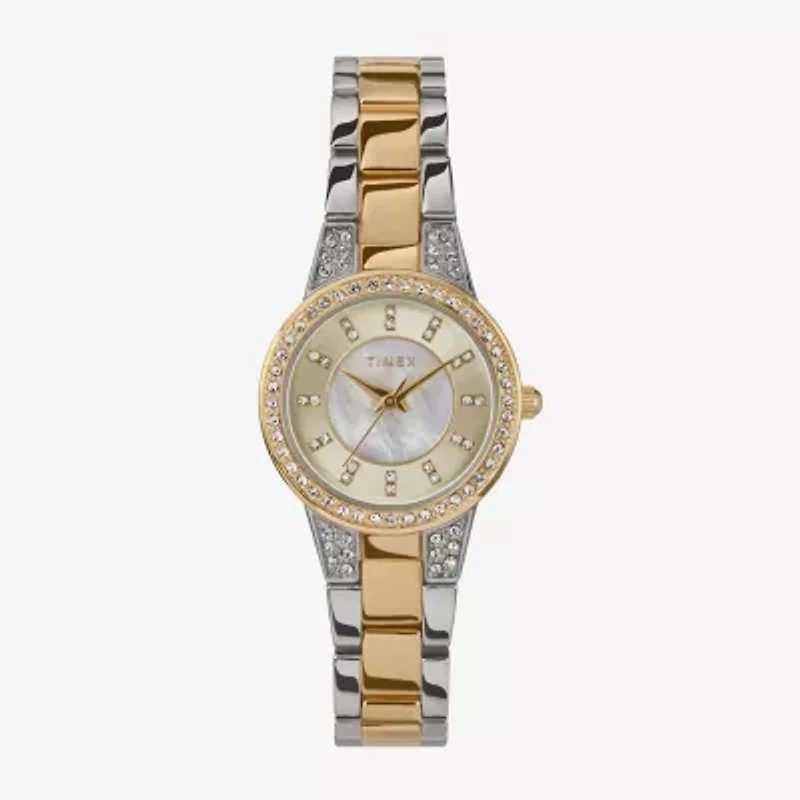Timex Womens Two Tone Bracelet Watch Tw2w61800ji