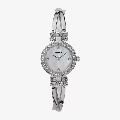 Timex Womens Silver Tone Bracelet Watch Tw2w62200ji