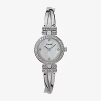 Timex Womens Silver Tone Bracelet Watch Tw2w62200ji