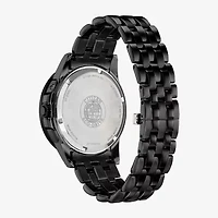 Citizen Calendrier Mens Gray Stainless Steel Bracelet Watch Bu0057-54e
