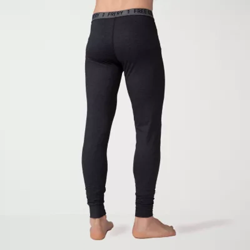 Free Country Mens Cloud Knit Jogger Base Layer Thermal Pants