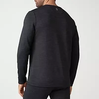 Free Country Mens Force Grid Base Layer Crew Neck Long Sleeve Thermal Shirt
