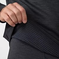 Free Country Mens Force Grid Base Layer Crew Neck Long Sleeve Thermal Shirt