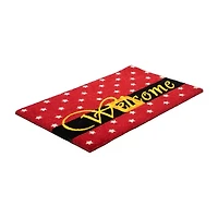 Northlight Santa Suit Buckle Indoor Rectangular Doormat