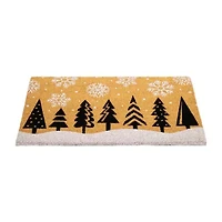 Northlight Natural Coir Indoor Rectangular Doormat