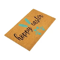 Northlight Natural Coir Hoppy Outdoor Rectangular Doormat