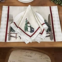 Avanti Country Snowman 4-pc. Placemat