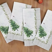 Avanti Trees 4-pc. Napkins