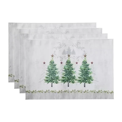 Avanti Trees 4-pc. Placemat