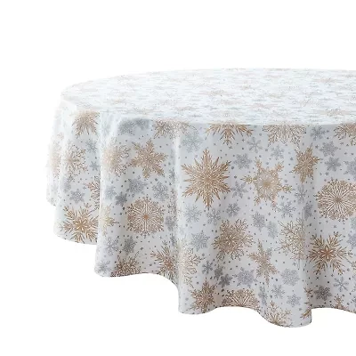 Avanti Snowflakes Tablecloth