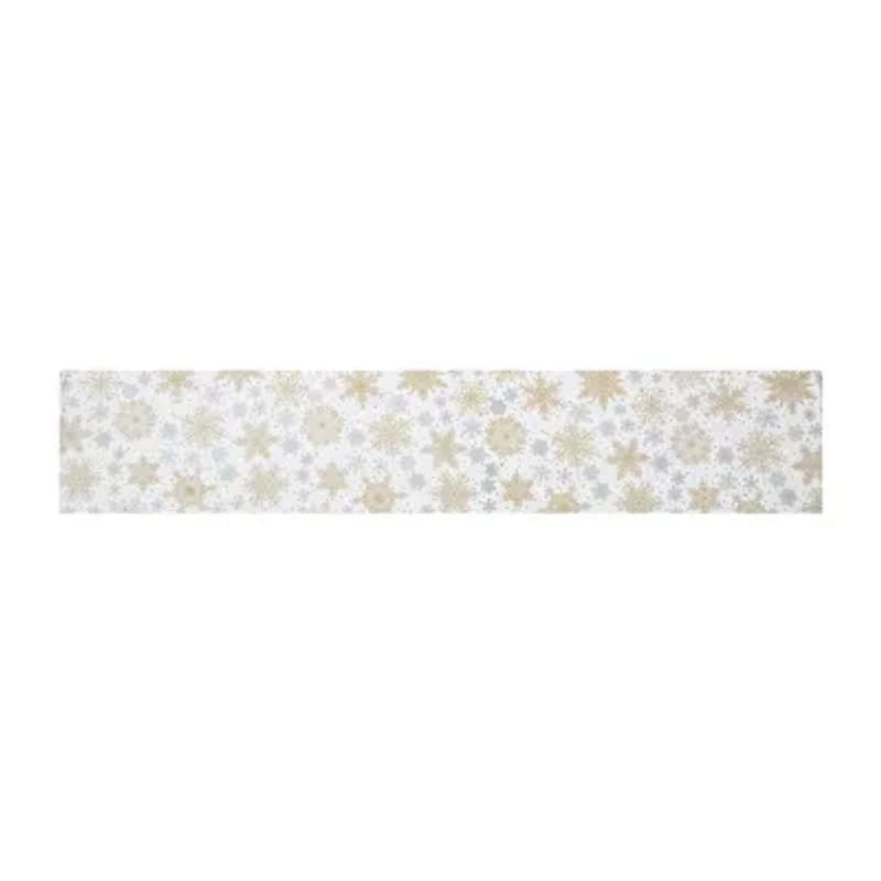 Avanti Snowflakes Table Runner
