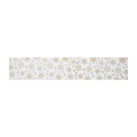 Avanti Snowflakes Table Runner