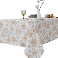 Avanti Snowflakes Tablecloth