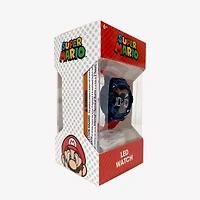 Nintendo Super Mario Boys Multicolor Strap Watch Gsm4283jc