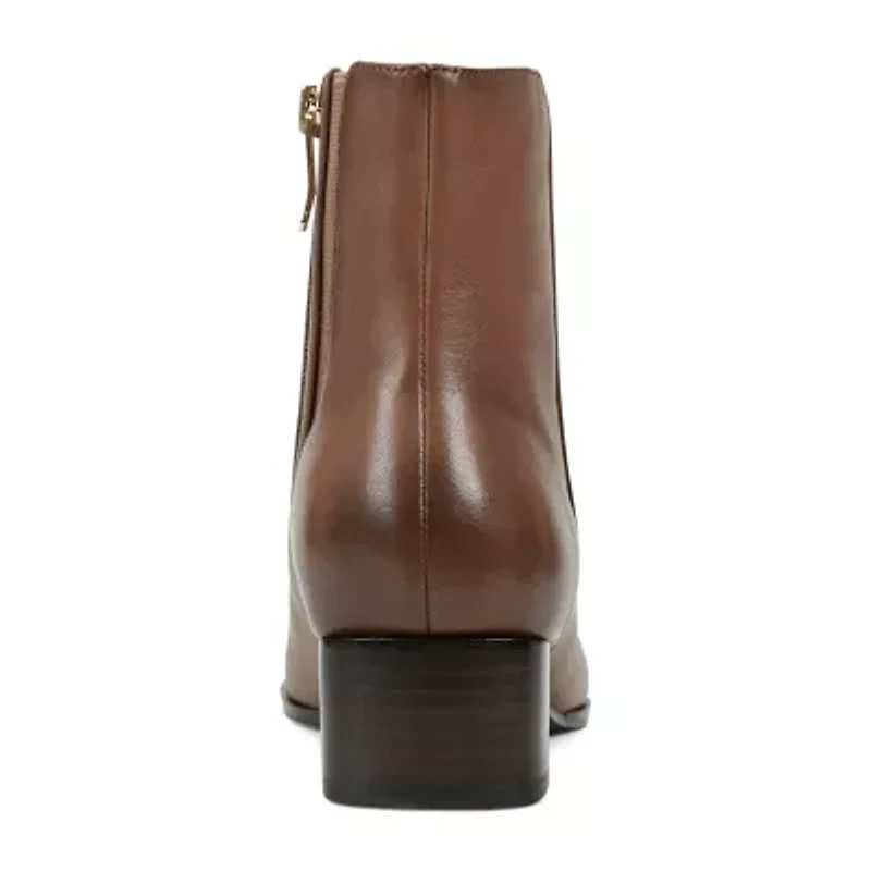 Easy Spirit Womens Sidney Stacked Heel Dress Boots