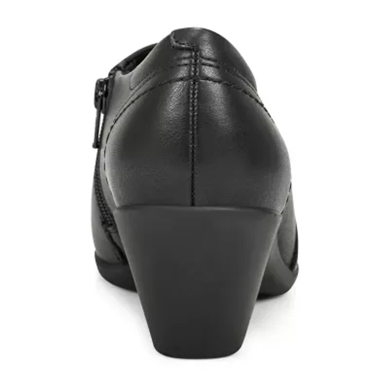 Easy Spirit Womens Caine Chunky Heel Dress Boots