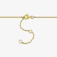 Womens Genuine Green Peridot 18K Gold Over Silver Beaded Bracelet