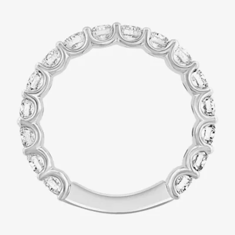 Effy  (G / Si1) Womens 2 CT. T.W. Lab Grown White Diamond 14K Gold Band