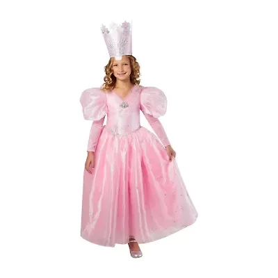 Little & Big Kid Girls Glinda Deluxe The Wizard of Oz Wicked 2-pc. Costume Set