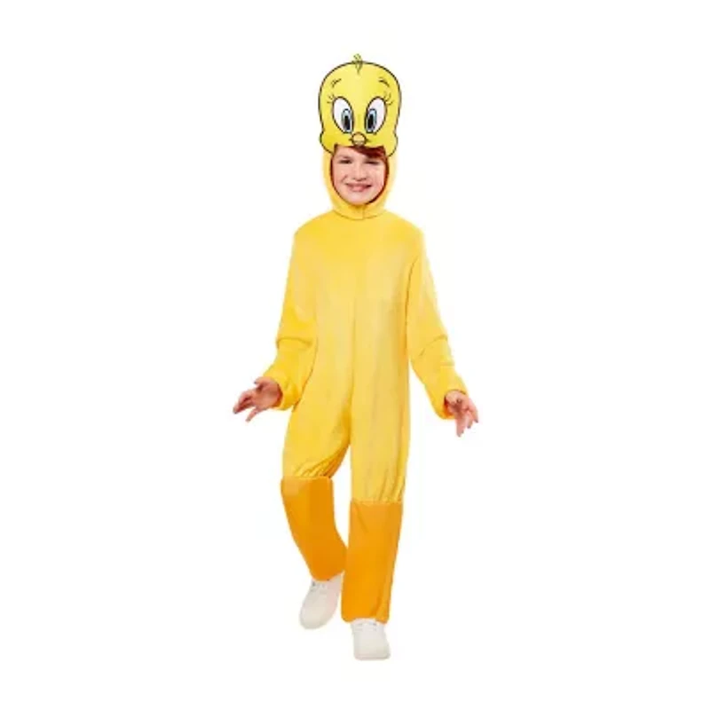 Little & Big Kid Unisex Tweety Bird Looney Tunes 2-pc. Costume