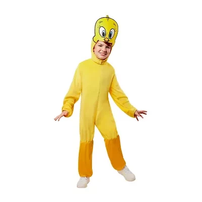 Little & Big Kid Unisex Tweety Bird Looney Tunes 2-pc. Costume