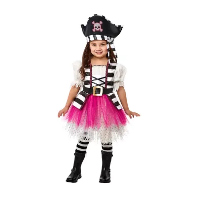 Toddler Girls Little Pirate Girl Costume 2-pc.