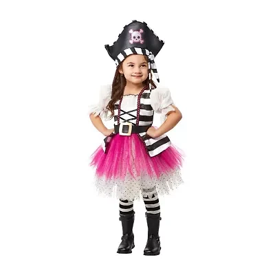 Toddler Girls Little Pirate Girl Costume 2-pc.