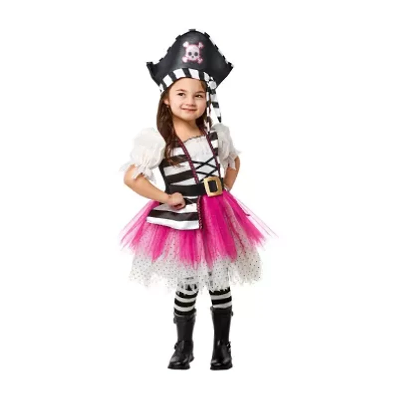 Toddler Girls Little Pirate Girl Costume 2-pc.