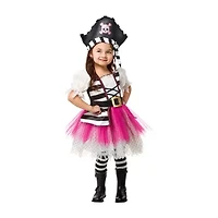 Toddler Girls Little Pirate Girl Costume 2-pc.