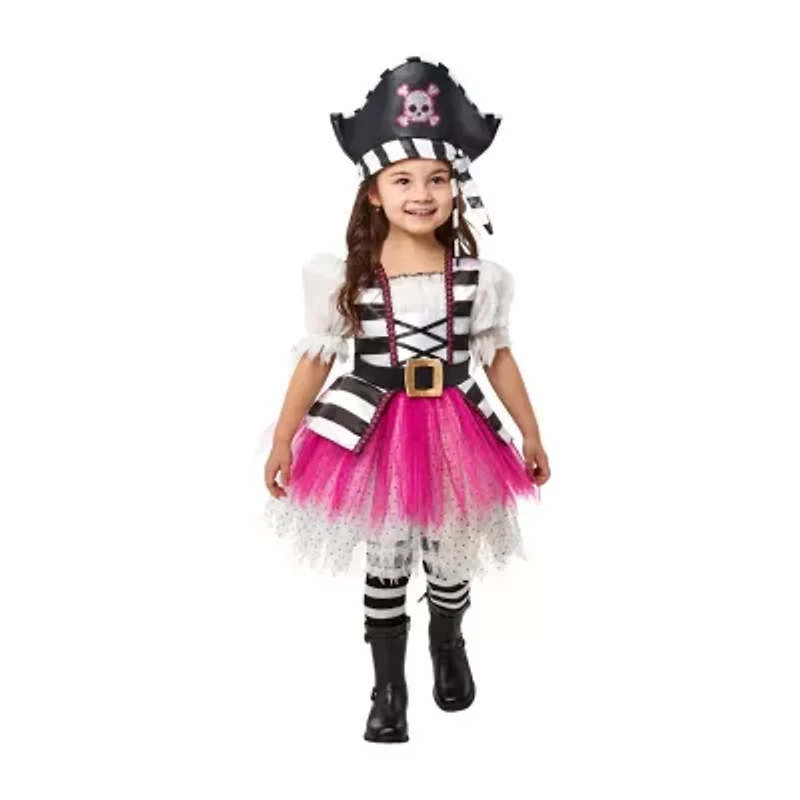 Toddler Girls Little Pirate Girl Costume 2-pc.