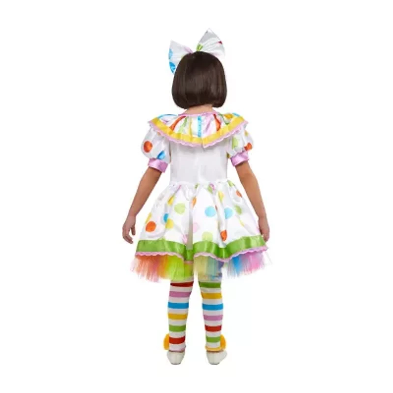 Toddler Girls Little Clown Girl Costume 3-pc.