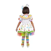 Toddler Girls Little Clown Girl Costume 3-pc.