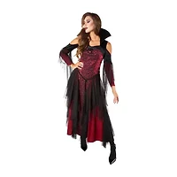Womens Red Vampiress 2-pc. Costume
