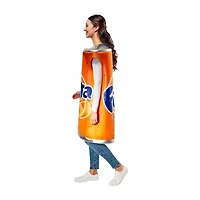 Unisex Adult Orange Fanta Can Costume