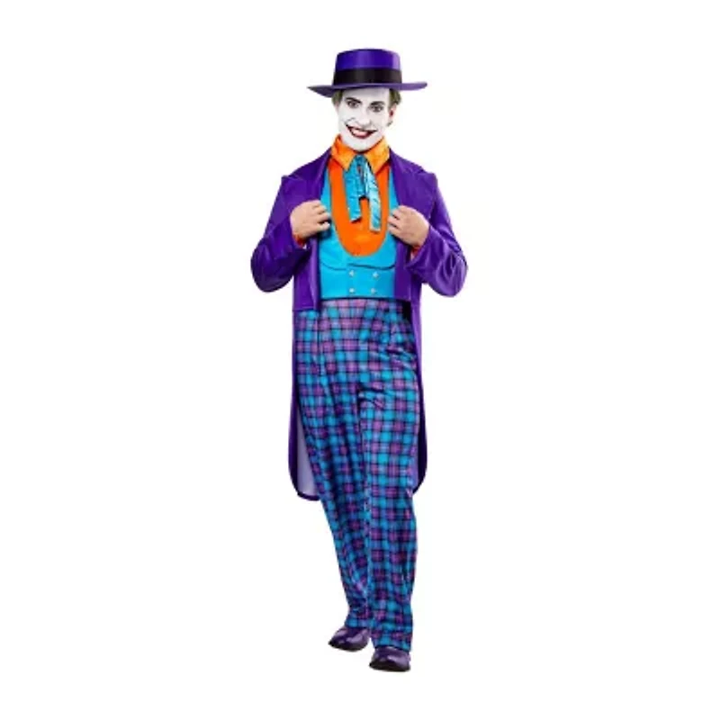 Mens Batman 1989 The Joker Deluxe DC Comics 6-pc. Costume Set