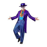 Mens Batman 1989 The Joker Deluxe DC Comics 6-pc. Costume Set