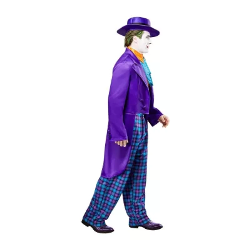 Mens Batman 1989 The Joker Deluxe DC Comics 6-pc. Costume Set