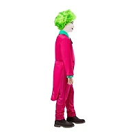 Little & Big Kid Boys Batman Classic 1966 Deluxe The Joker DC Comics 2-pc. Costume Set