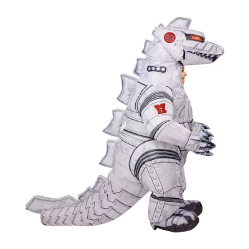 Little & Big Kid Boys Godzilla Classic Mechagodzilla Inflatable Kids Costume Godzilla 2-pc. Costume