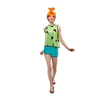 Womens Pebbles With Wig The Flintstones 3-pc. Costume