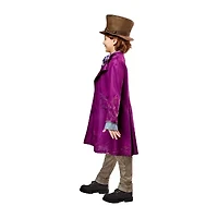 Little & Big Kid Boys Deluxe Movie Willy Wonka 5-pc. Costume Set