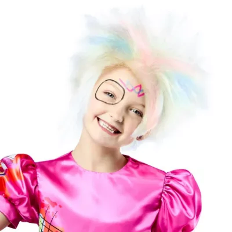 Little & Big Kid Girls Barbie Weird Barbie Kids Wig Costume Accessory