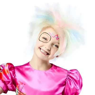 Little & Big Kid Girls Barbie Weird Barbie Kids Wig Costume Accessory